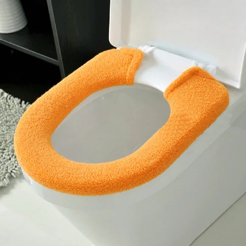 Wc теплый кашемировый чехол для унитаза с пряжкой Toalete Badkamer Matten набор коврик