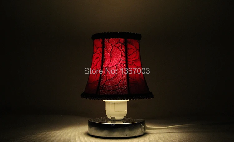 Фланелевые лампы для красного вина европейские прикроватные Цветочные в