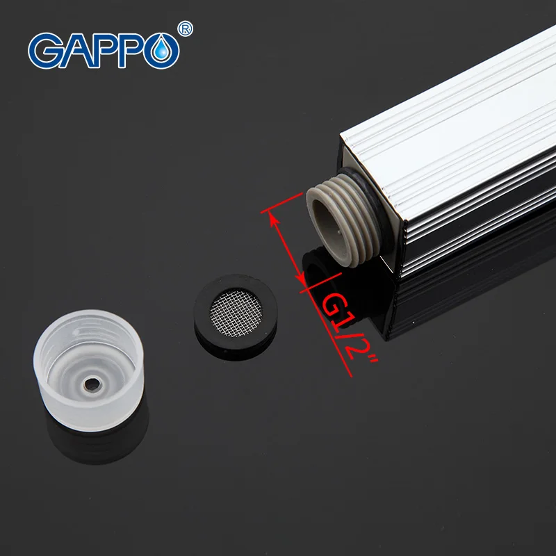 Gappo насадка для ванны душа ванной дождя массажная спа рук ABS хром экономии воды