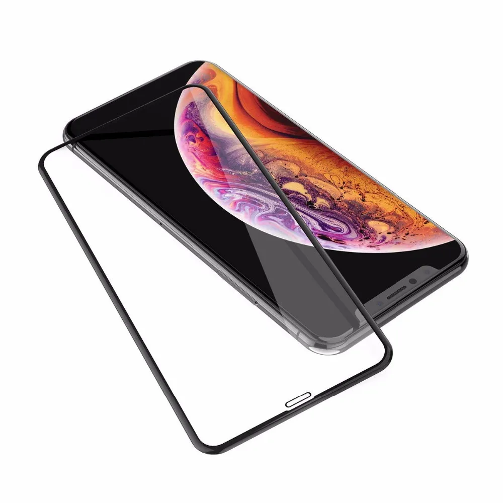 1 шт. взрывозащищенное Закаленное стекло для iPhone Xs Max Xr X 8 7 6 6S Plus 5 5S SE 5C полное