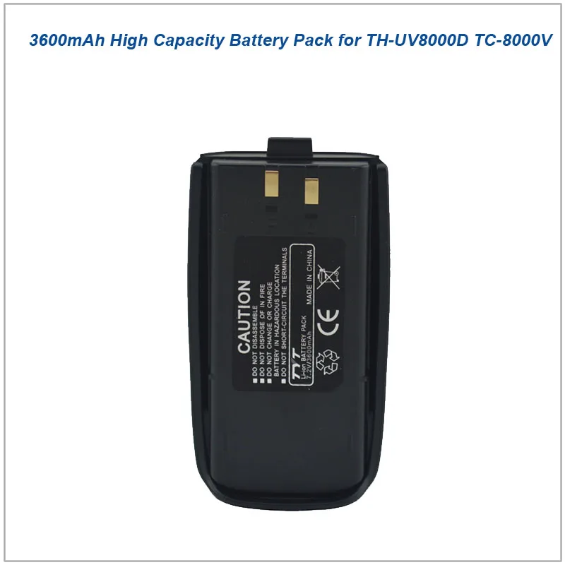Горячая Распродажа 3600mAh DC7.2V Li-Ion THUV8000D Аккумулятор для TYT TH-UV8000D | Мобильные