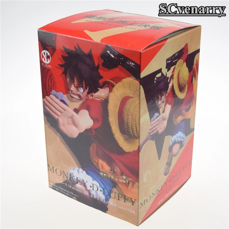 One Piece Luffy Figure Monkey D Gear Second DXF SC SCultures VI PVC Action Anime Toy Collection Model 15cm | Игрушки и хобби