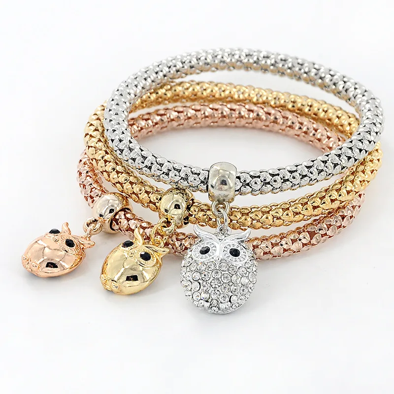 3 шт. женские Многослойные браслеты в форме сердца|bracelets for|bracelets for womenelastic bracelet |