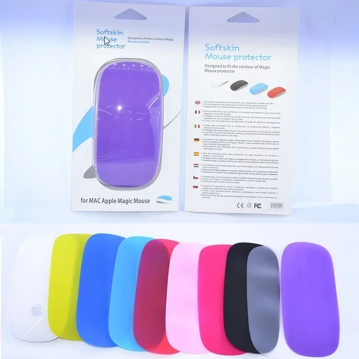 2016 Волшебные овальные мягкие цветные наклейки для мыши Macbook Air Pro Retina 11 13 15