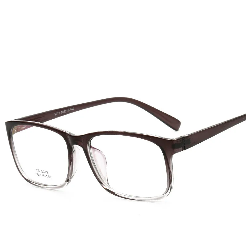 News Men TR90 Square Eyeglasses Male Eye Glasses optical Frame Eyewear women Vintage Myopia spectacle glasses oculos | Аксессуары для