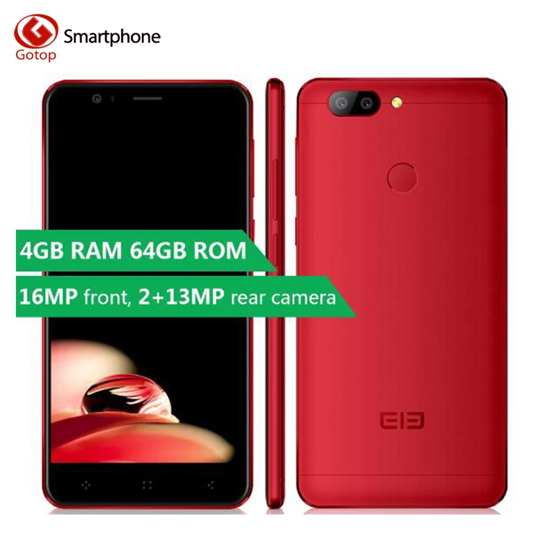 Elephone P8 Mini 4 г MTK6750T восьмиядерный смартфон Android 7.0 ГБ + 64 5.0 дюймов fhd телефона 16MP