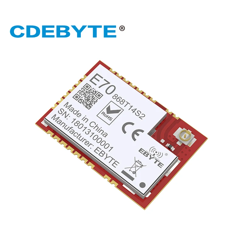 E70 868T14S2 ARM CC1310 868 МГц 25 МВт IPX Печать отверстие IOT uhf беспроводной приемопередатчик