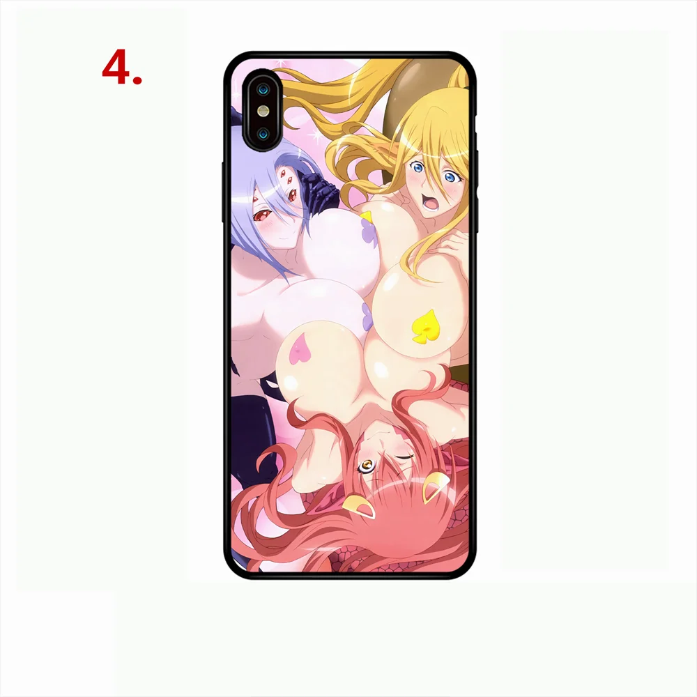 4 Мягкий чехол для телефона Monster Musume No Iru Nichijou для Iphone XR XS X 6 7 8 Plus OPPO VIVO HUAWEI XIAOMI - Цвет: 4