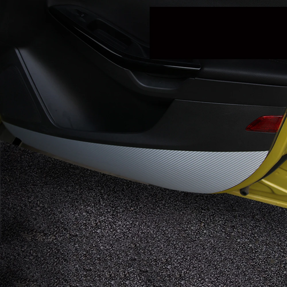 Автомобильная дверь из углеродного волокна защита от ударов царапин накладка