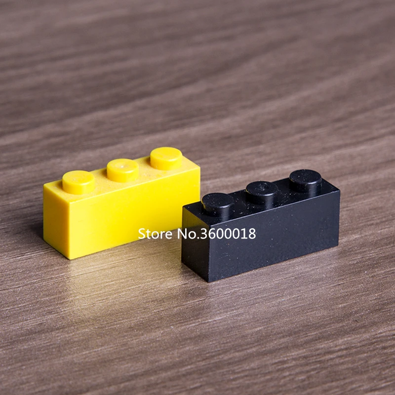 40 шт./лот DECOOL части совместимы 3622 1x3 MOC Кирпичи DIY блоки Строительные игрушки для