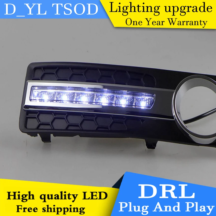 Автомобильный Стайлинг для Volvo S80 2009-2013 светодиодный DRL высокая яркость