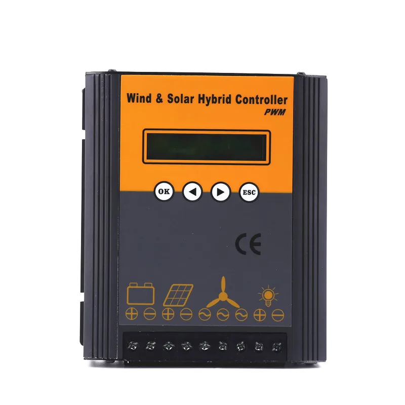 48V 800W PWM Гибрид из ветровой и солнечной контроллера заряда с 400 Вт ветер 400w