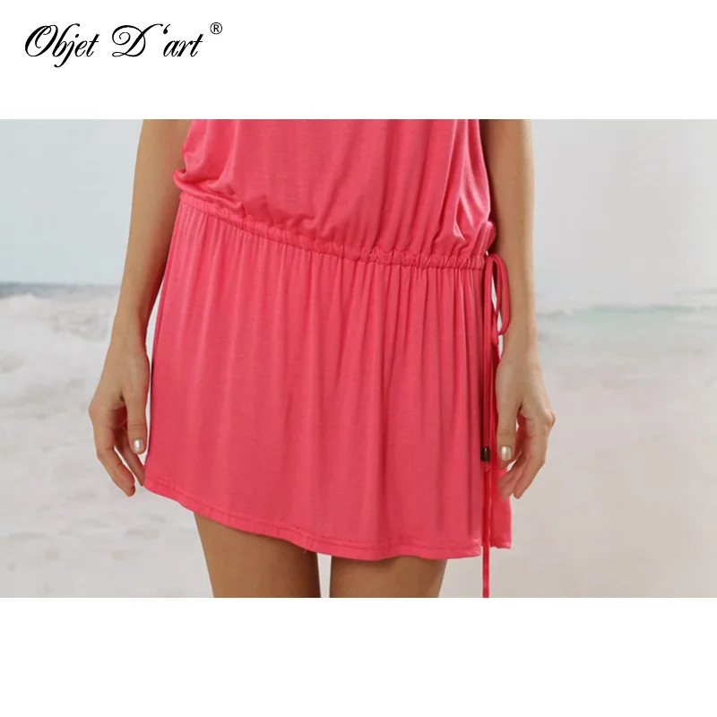 Бесплатная доставка. Без рукавов ажурное обнажить спины сплошной хлопок