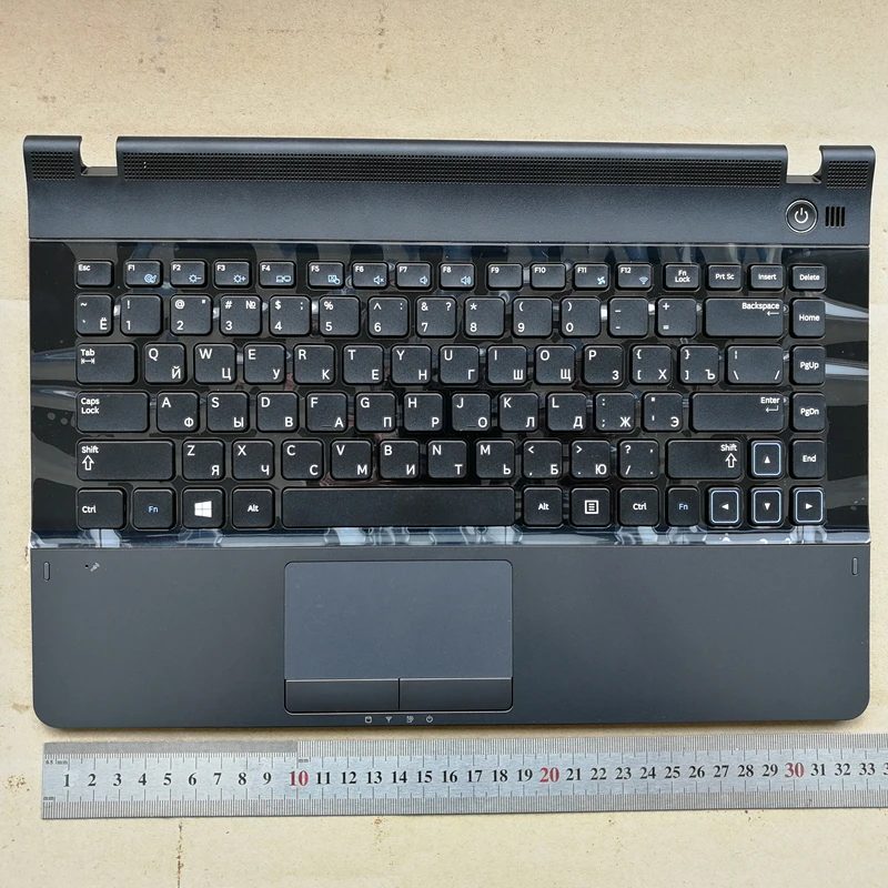 Русская новая клавиатура для ноутбука с тачпадом Упор для рук для samsung 300E4C 3430EA NP300E4A 305E4A 300e4x 300E43 3431EX RU 14 дюймов