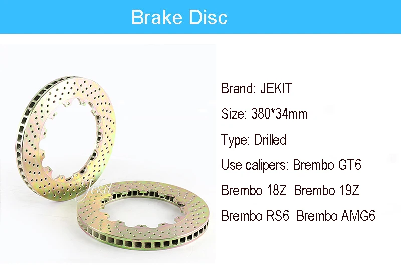 Jekit Car brake disc 355*32mm with center bell for w221 mercedes/w201/chrysler 300c/ for Brembo brake calipers