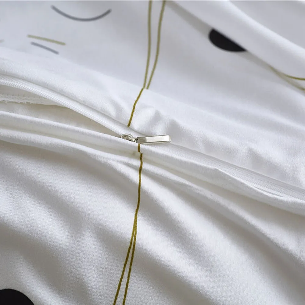 Ins мультяшное животное милый кот знаменитостей домашнее постельное белье