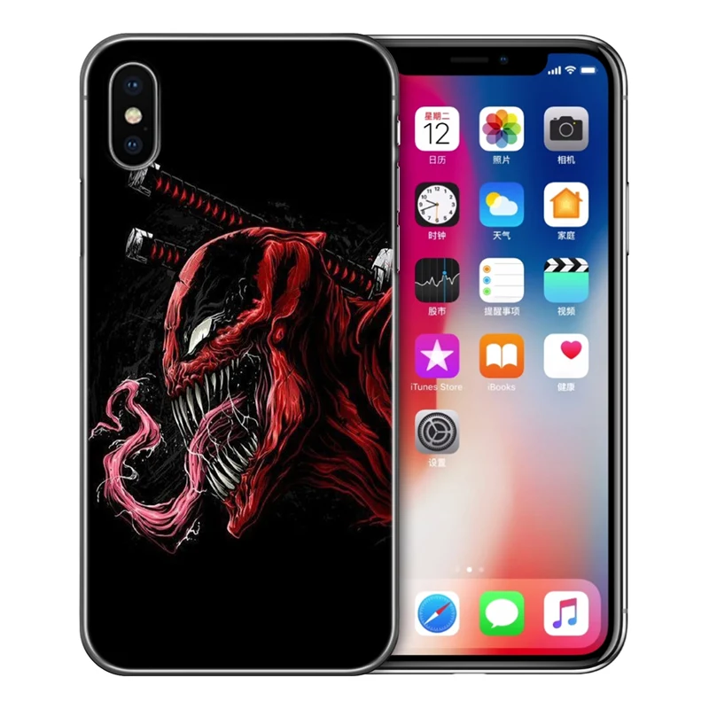 Iron Man For iPhone 5 5S SE 6S 6 Plus 7 8 X XS Max XR phone case Cover Cool funda shell coque Joker venom marvel Spiderman capa |