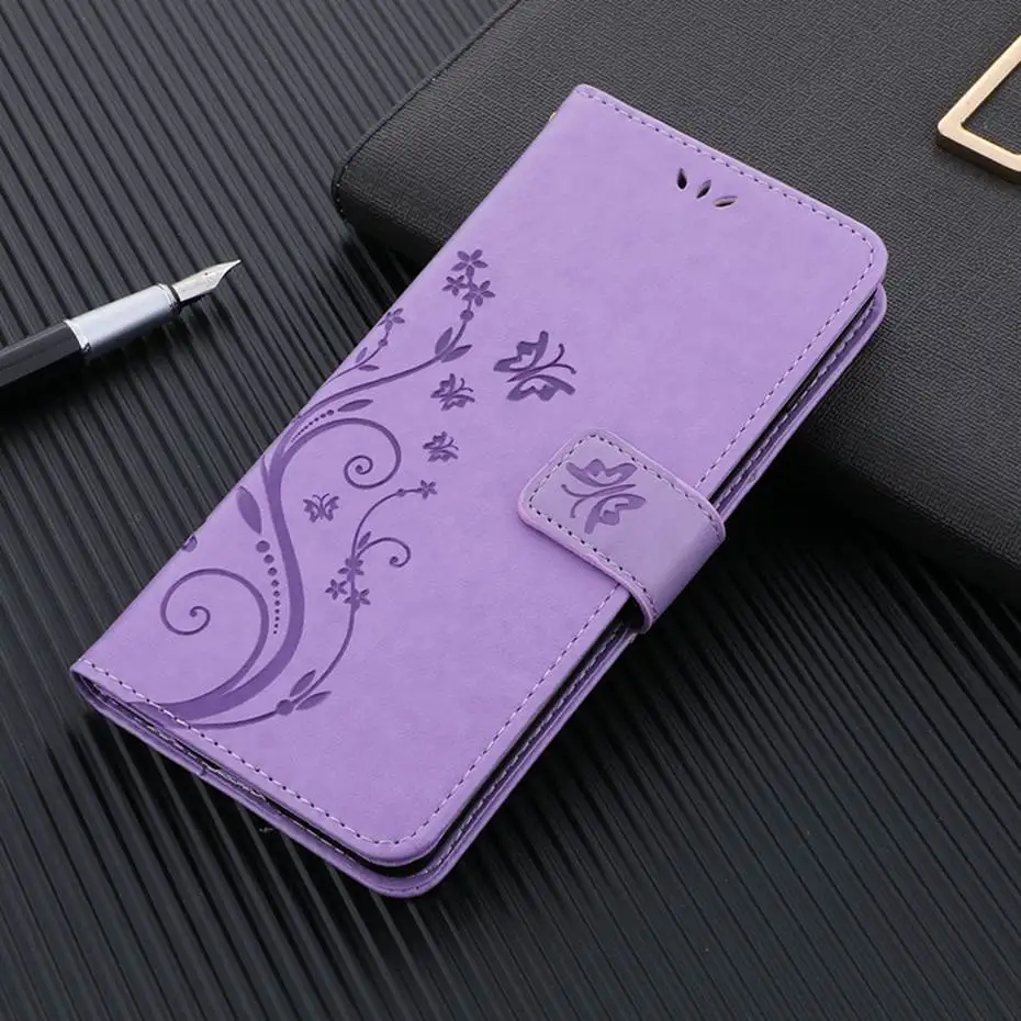 LightPurple Кожаный флип-чехол для huawei P20 P10 P30 P9 Lite Mini Коврики 20 10 Nova4 P Smart Y6 Y7 Y9 Pro Prime Honor 8C 8X10 Lite чехол - Цвет: LightPurple