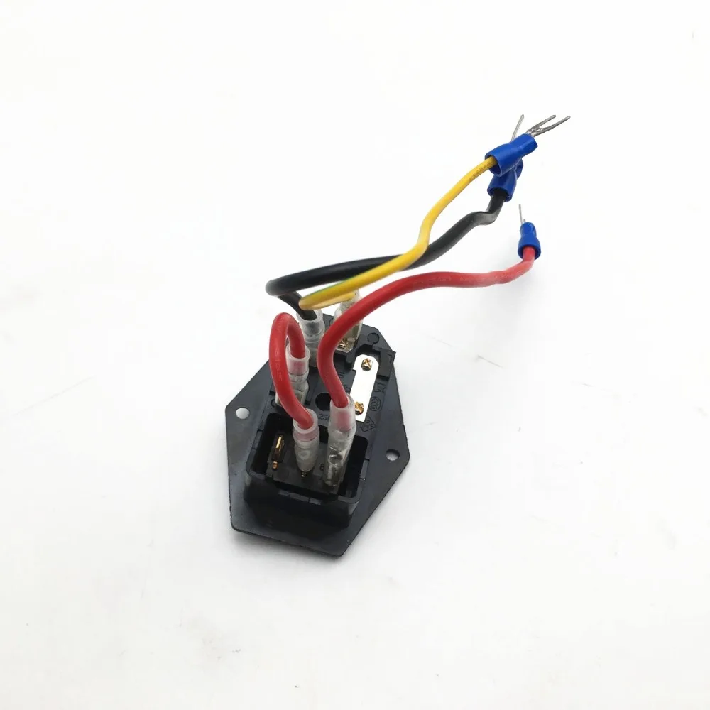 Ender 3 prusa 3d принтер diy части 110 В/220 В 10 а выключатель питания розетка с предохранителем высокотемпературная силиконовая линия/провод