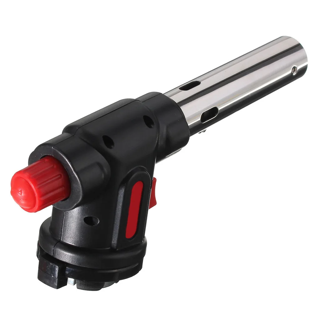 Portable Butane Gas Blow Camping Burner Torch BBQ Auto Ignition Cooking Flamethrower Welding Tool Outdoor Sprayer | Дом и сад