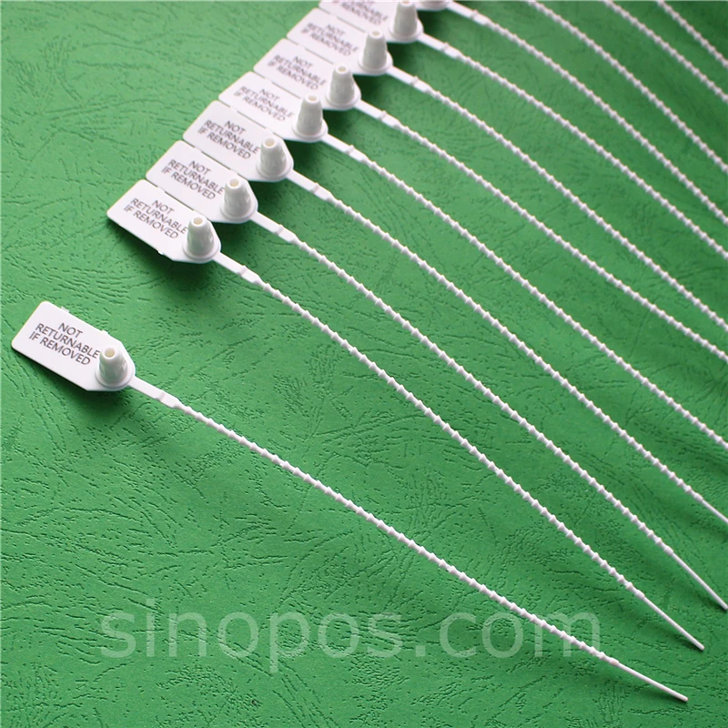 Защитное уплотнение с защитой от вскрытия регулируемый пластиковый замок петля