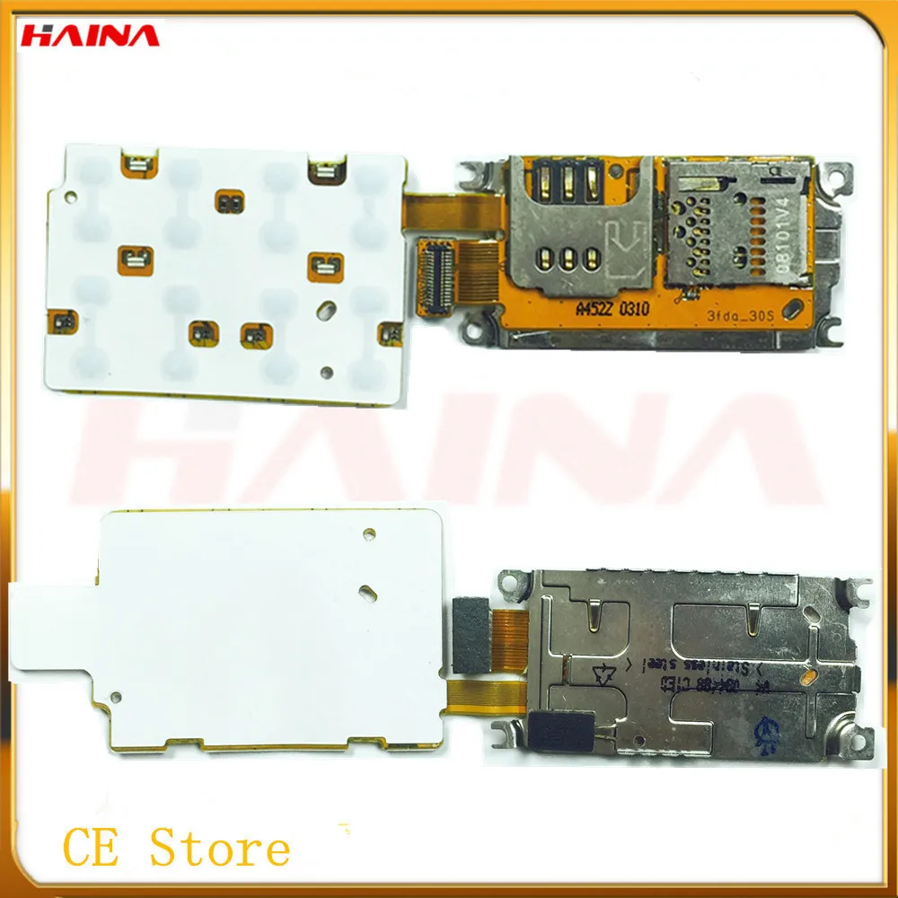 Гибкий кабель для считывания клавиатуры nokia SIM micro SD с держателем поддержкой карты