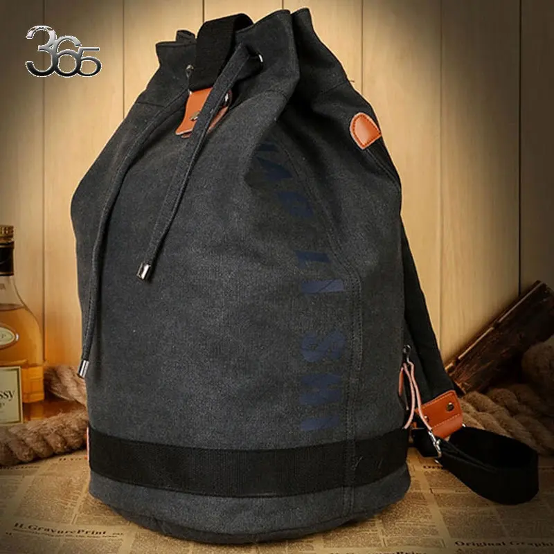 Бесплатная доставка мужской повседневный винтажный холщовый рюкзак мессенджер