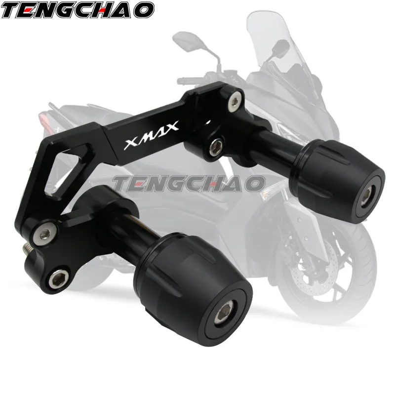 

Motorcycle rear anti-collision slider guard rear axle muffler pipe frame slider fall protection For Yamaha X MAX 300 400 125 250