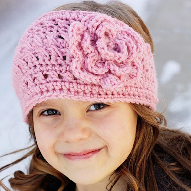 Детская вязаная повязка на голову 3 шт./лот|headband leaf|baby headband bowsheadbands for infants and toddlers |