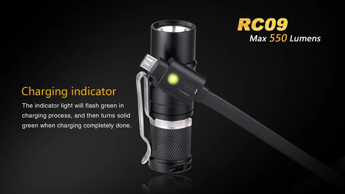 Тактический фонарик 2016 fenix RC09 cree xm-l2 (u2) led 550 lm 16230 | Лампы и освещение