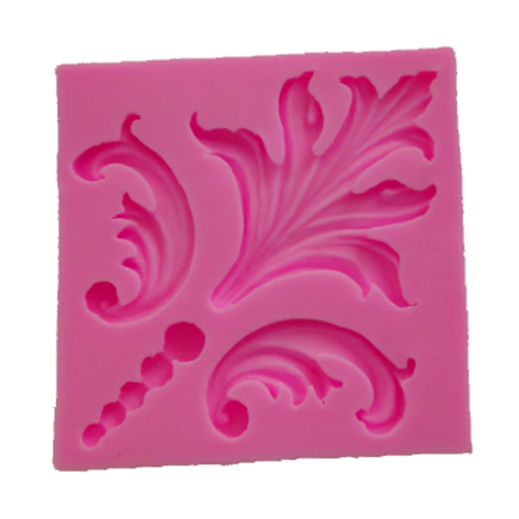 Бесплатная доставка штамп для жемчуга и листьев украшение торта мастикой