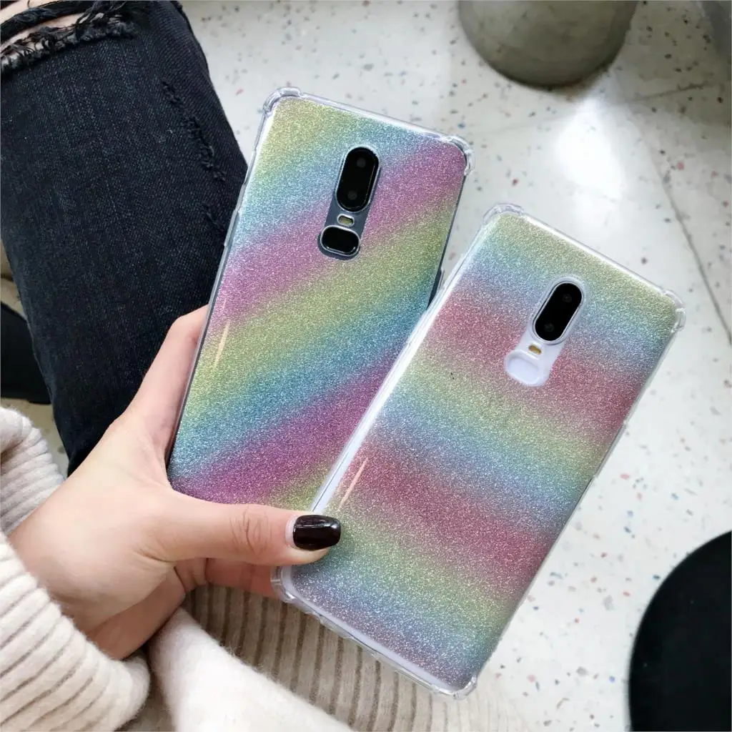 Для OnePlus 6 6T 5T градиент Броня ТПУ чехол OPPO A59 A39 A57 A77 F5 A79 A73 A83 Meizu M3 M5 Примечание M5S M5C M6T