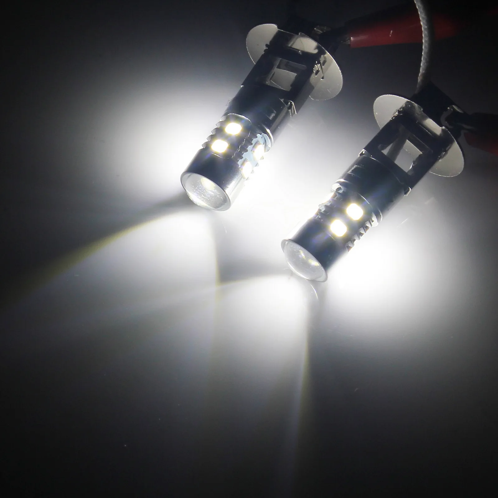 ANGRONG 2x H3 453 10 SMD светодиодный проектор дневные ходовые огни фары