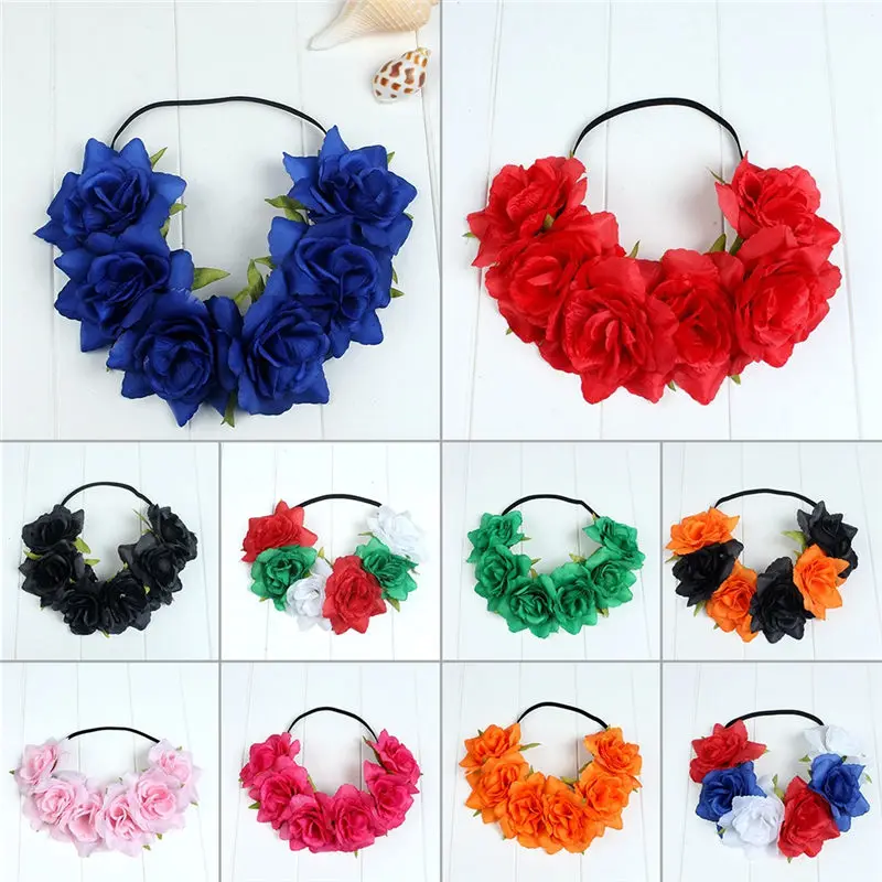 Повязка на голову с большим цветком для женщин и девочек|hair accessories jewelry|headband