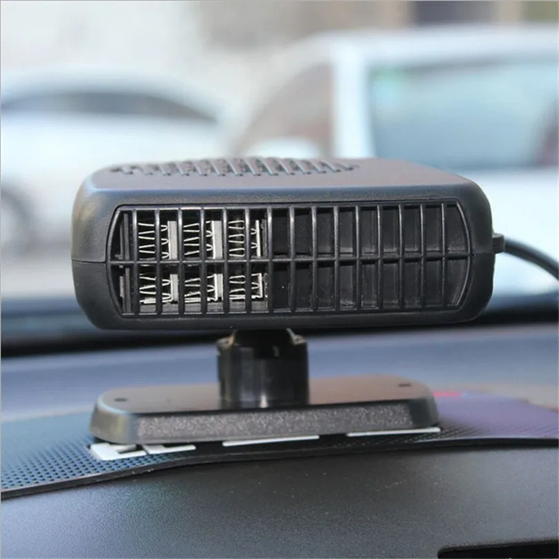 12V Портативный Керамический нагревательный охлаждающий нагреватель вентилятор