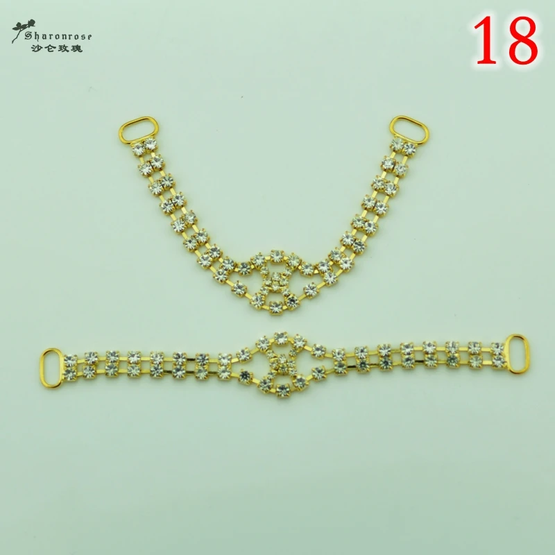 Соединители Стразы с кристаллами 1 шт./латунная цепочка пряжкой для плавания/для