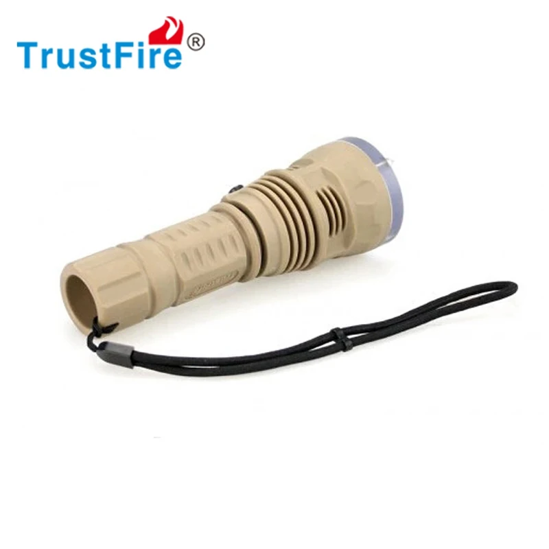 TrustFire DF001 CREE XM L2 650 люмен светодиодный фонарик для дайвинга (1x26650)|Фонарики и