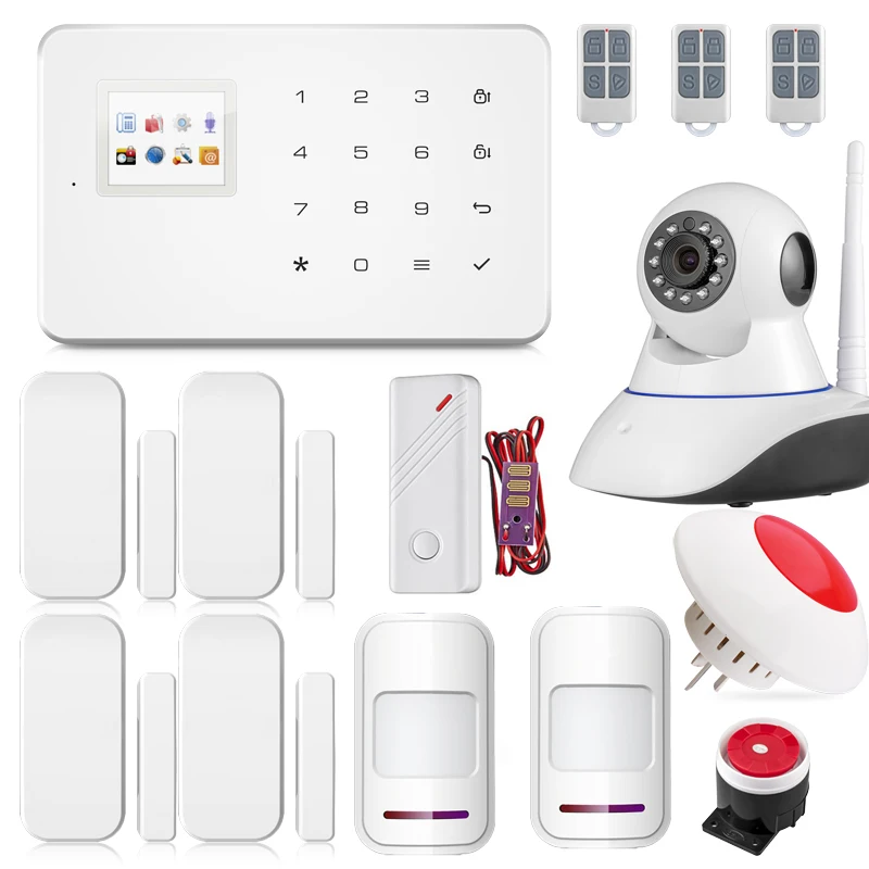 Android iso приложение Беспроводной gsm Текст сигнализации дома Системы smart ip Security
