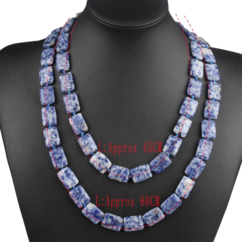 Квадратная бусина из натурального камня диаметром 45 см и 60 см|accessories fashion|fashion