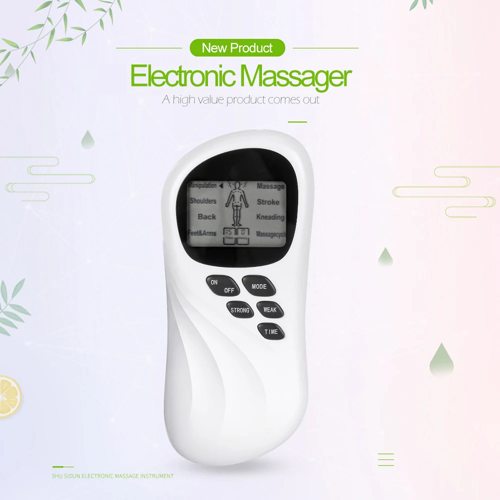 OLIECO EMS мышечный Стимулятор, акупунктурная терапия, массажер, электрический цифровой импульсный массажер, фитнес, расслабляющий тренажер для всего тела