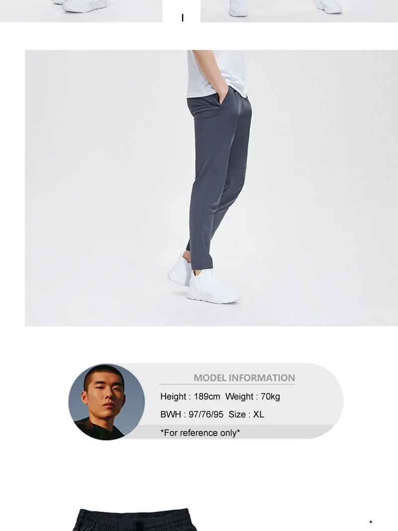 Li-Ning мужские спортивные штаны серии Wade, 88% полиэфир, 12% спандекс, обтягивающие, одноцветные, с подкладкой, спортивные штаны AYKP061 MKY498