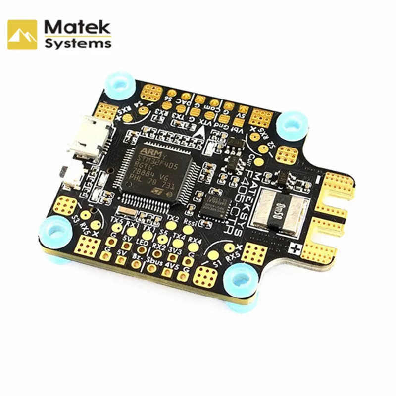 Matek System BetaFlight F405-AIO встроенный PDB 5 V/2A 9 двойной контроллер полета BECSTM32F405 для