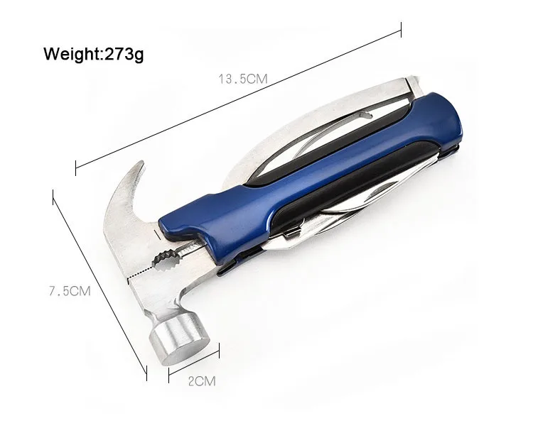 Коготь молоток плоскогубцы нож Отвертка Ручной инструмент многофункциональный