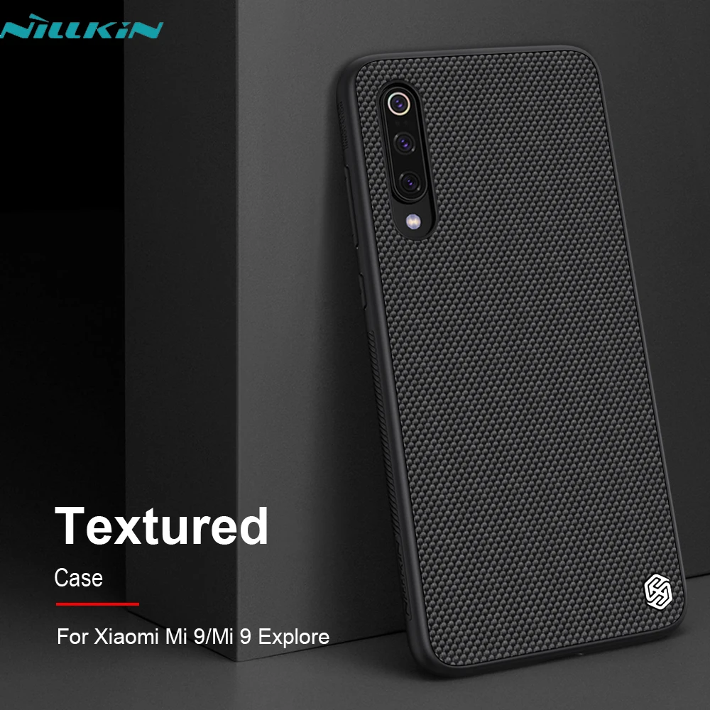 Чехол для Xiaomi Mi 9 чехол из нейлона и волокна Nillkin текстурированный Роскошный
