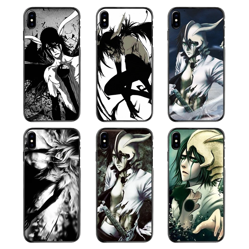Аксессуары чехлы для телефонов Аниме Bleach Ulquiorra cifer Art iPhone 4 4S 5 5S 5C SE 6 6S 7 8 Plus X XR XS Max iPod
