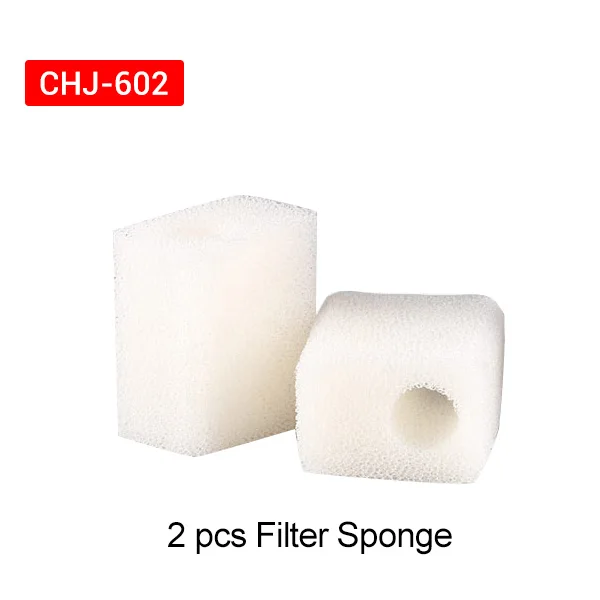 2x 602 Filter Cotton NICREW SUNSUN 4 в 1 погружной фильтр Водяной насос воздушный насос волновой производитель циркуляционный Губчатый Фильтр для аквариума - Цвет: 2x 602 Filter Cotton