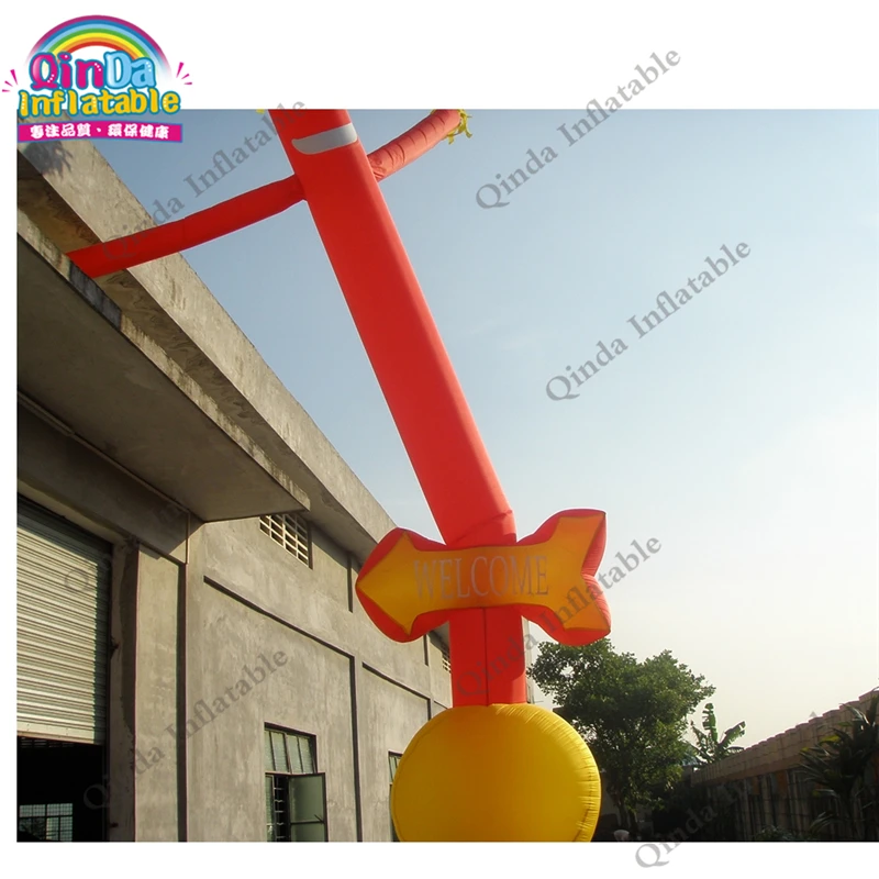 Бесплатная воздуходувка Надувное небо танцор 4 м высота надувной танцующий