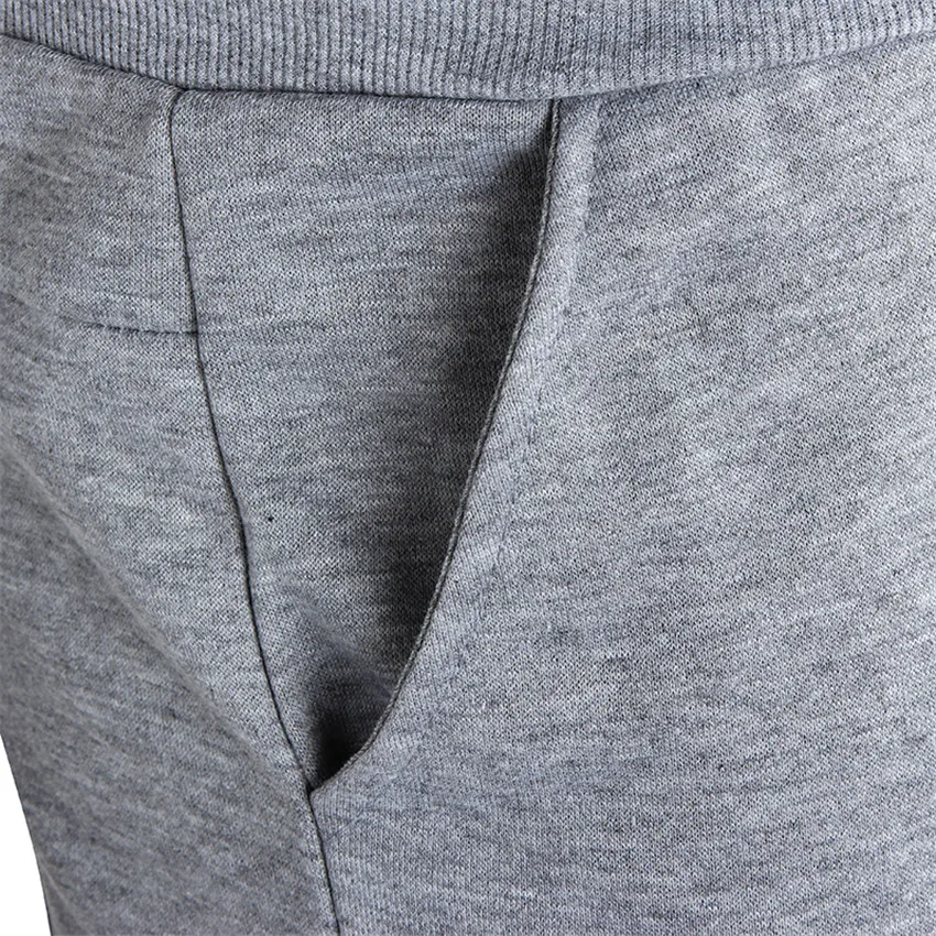 New Autumn Casual Sportswear Pants Fashion Elastic Male Trousers gray Jogger Solid Pleated Design Outdoors Jogger|designer jogger|fashion joggersgray