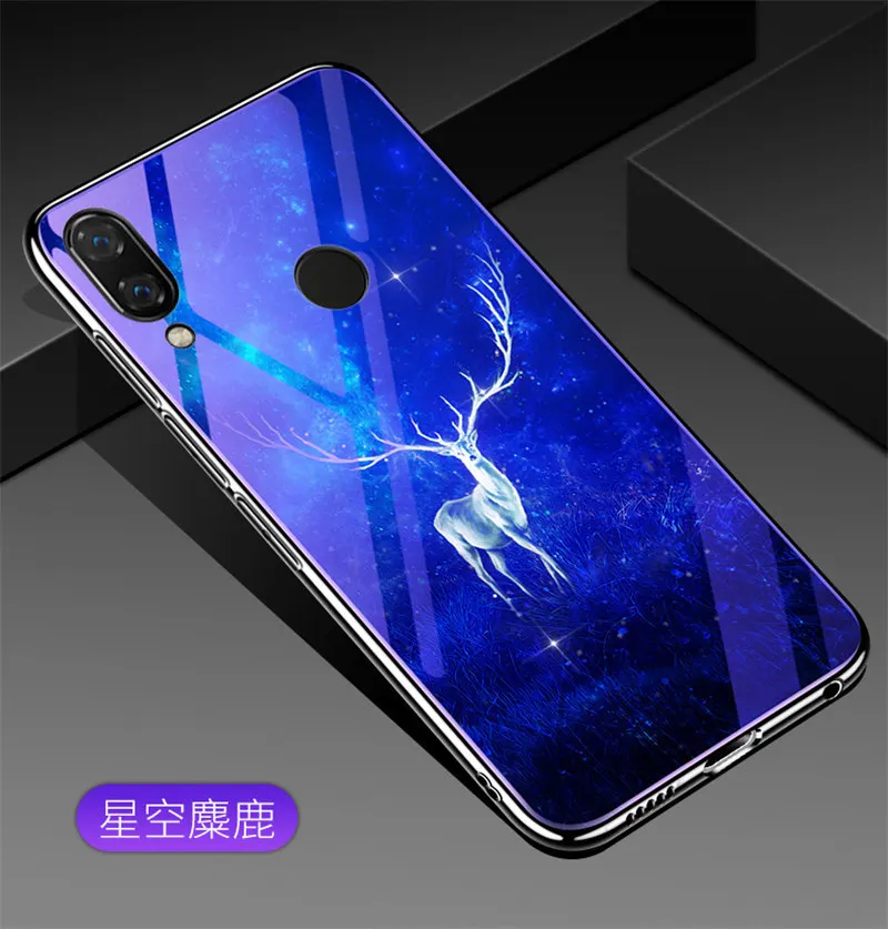 Чехол для Xiaomi Redmi Note 7 Чехол из закаленного стекла задняя крышка для Xiaomi Redmi Note 7 3 5 8 K20 Pro 8A 6A 7A Plus Pro Чехол