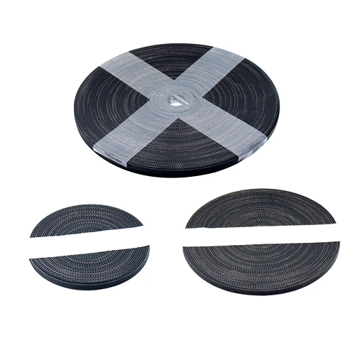 

1Pcs Black GT2 10mm Width 2GT Rubber Transmission Timing Belt For 3D Printer Length=10m Meter
